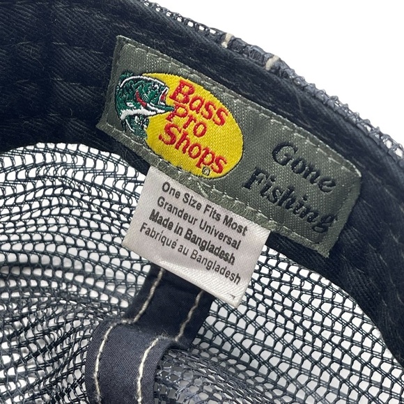 Bass Pro Shops Hat American Embroidered Patch Red Blue - Picture 6 of 6